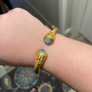 Julie Vos Paris Demi Hinge Cuff Bracelet